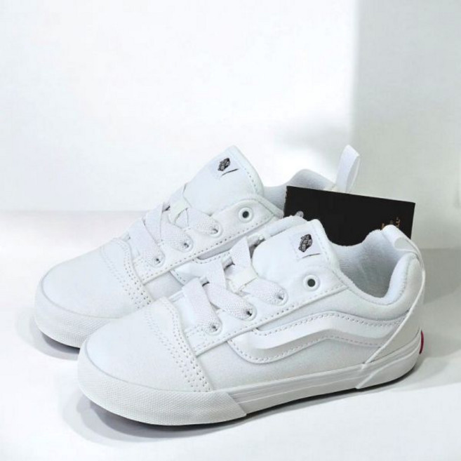 반스 뉴스쿨 엘라스틱 레이스 토들러 - 화이트 VN000D0KWHT1