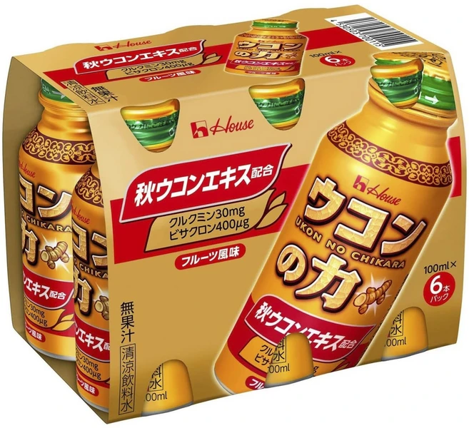 하우스푸즈 강황의 힘 후르츠맛 6개입, 600ml, 1개 - 쿠팡