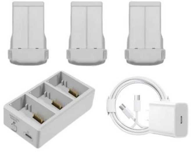 고품질 3.7V 3850mAh 배터리 3-웨이 충전 버틀러 DJI 미니 4 프로미니 3 3 프로용 새 교체 배터리, 6)China Mainland, 3BatteryWithCharger