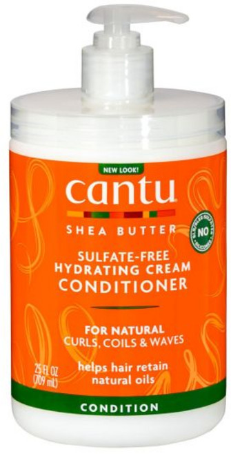 Cantu 칸투 무황산염 시어버터 수분 크림 컨디셔너, 739ml, 1개