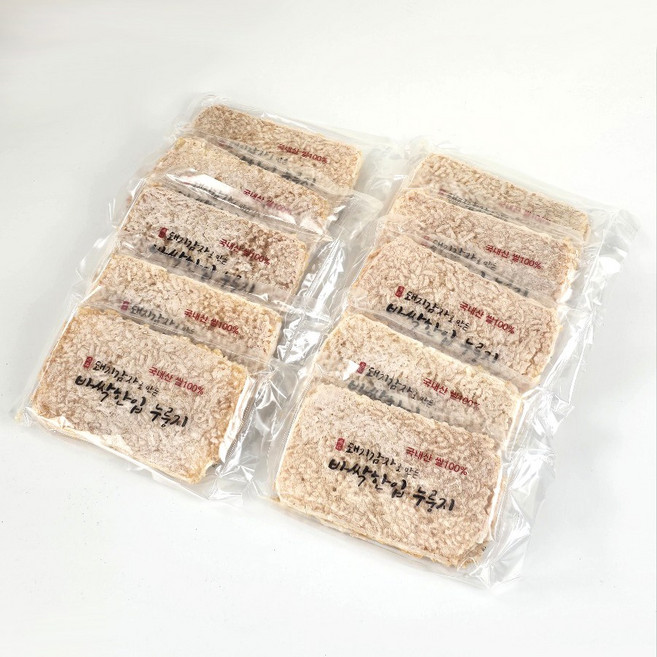익산시니어클럽 [간편쿡] 돼지감자로 만든 바싹한입 누룽지 (11팩), 11개