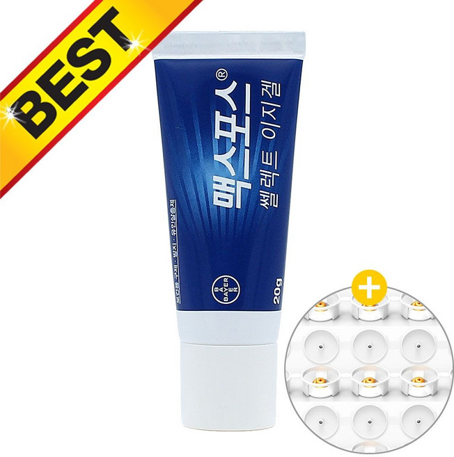 맥스포스겔 바퀴벌레약 셀렉트 이지겔 (+먹이캡), 10개, 20g