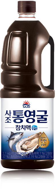 사조 통영굴 참치액, 2.1kg, 1개