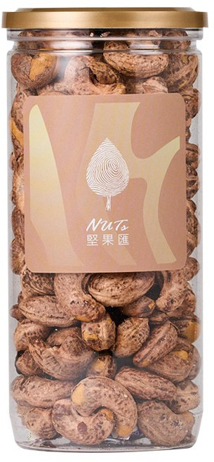 堅果匯NUTS 鹽酥帶皮腰果 450g, 1個