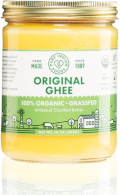 퓨어 인디언 푸드 유기농 목초사육 기버터 398g, 1개