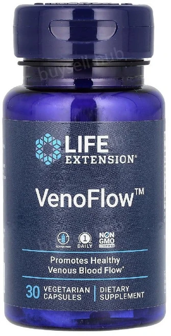 라이프 익스텐션 VenoFlow 베지 캡슐 30정, 2개, 1개 - 쿠팡