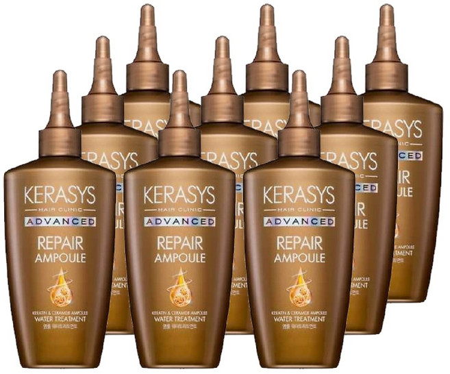 케라시스 어드밴스드 리페어 앰플 워터 트리트먼트, 9개, 220ml