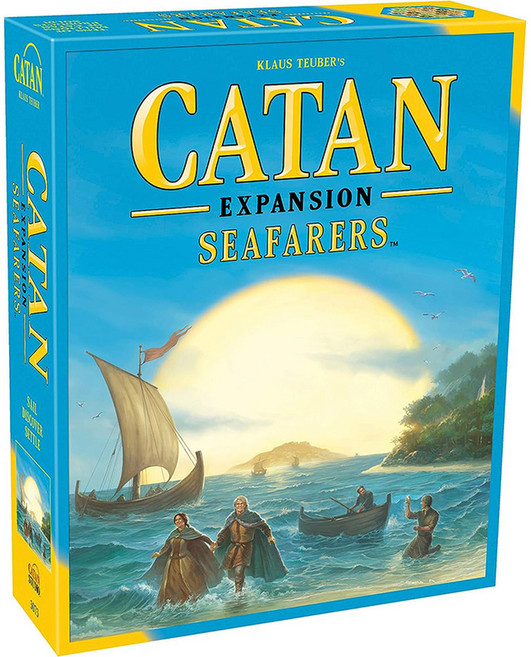 CATAN 선원 보드 게임 익스텐션 Asmodee 카드 게임, 라이트 그레이, 1개