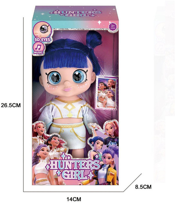 케데헌 애착 인형 조이 미라 피규어 여아 루미 공주 선물 성탄절