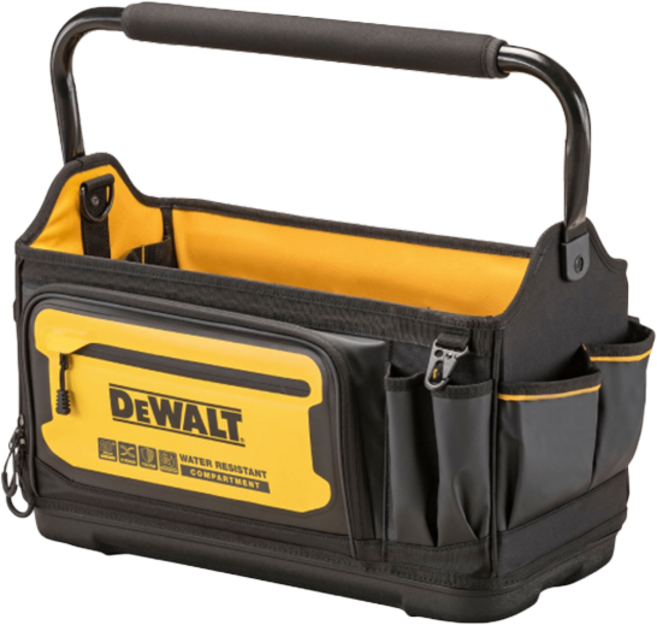 디월트 DWST60106-1 프로 토트형 소프트백 36포켓 전문가용 방수방진 다용도 다목적, 1개