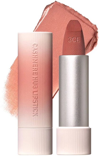 NEW 3CE 캐시미어 허그 립스틱 3CE 쓰리씨이 캐시미어허그립스틱 3CE립스틱 캐시미어매트 크리미컬러, 1개, 01. OAT - 쿠팡