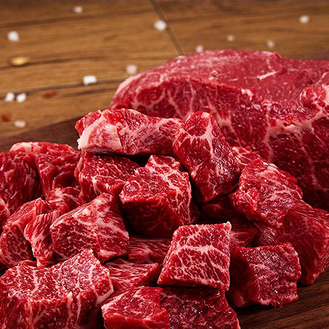 한우도매 한우생갈비 불고기 국거리 한우선물세트, 불고기300g_2팩+국거리400g_1팩