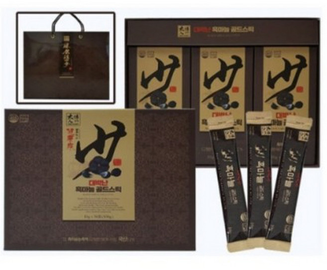 대박난 흑마늘 골드스틱 70ml 30포 선물세트, 1박스, 30회분