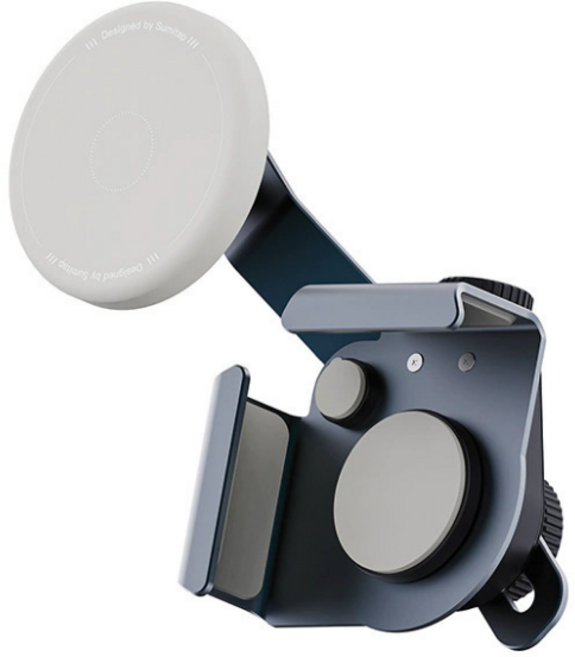 코지하트 테슬라 핸드폰 거치대 모델3 Y 전용 모니터 코너 맥세이프 거치대, 화이트, 1개