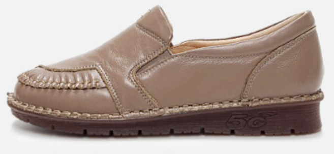 피오라 소가죽 여성 단화 효도신발 컴포트화 2.5cm