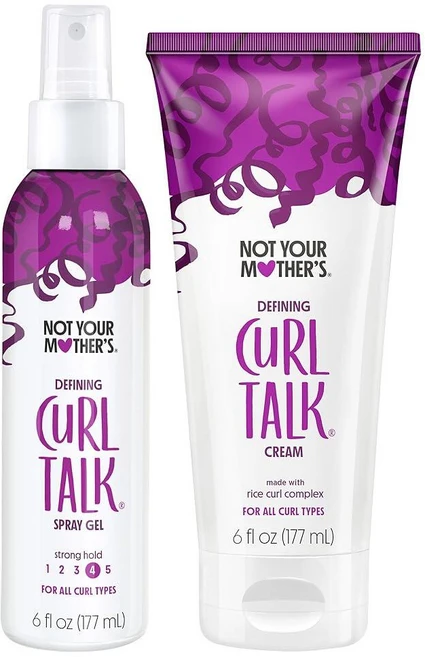 Curl Talk 디파이닝 스프레이 177mL + 젤 크림 - 쿠팡