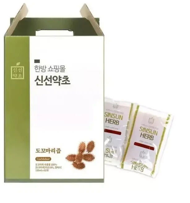 신선약초 국산 도꼬마리즙 110ml 62포 전통원료 진액, 1개