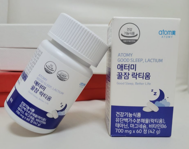 애터미 꿀잠 락티움 60정, 1개, 30회분