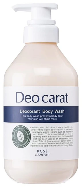 KOSE 데오캐럿 약용 바디 워시 펌프 본체 450mL, 1개 - 쿠팡