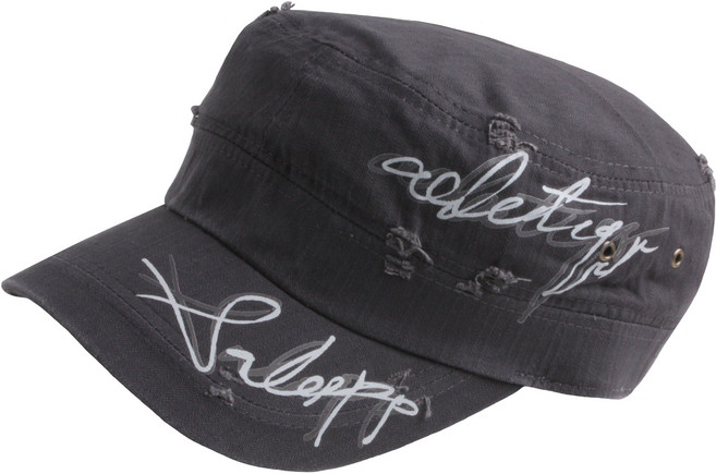 A356 빈티지 디지털 싸인 캘리그라피 군모 모자