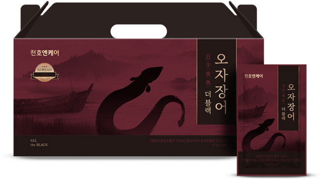 천호엔케어 장어즙 오자장어 더블랙 30p 2100ml 1개, 2.1L, 5세트