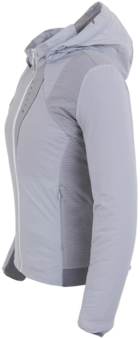 밀레 여성 전용 패턴 사용으로 날씬해 보이는 바람막이 자켓