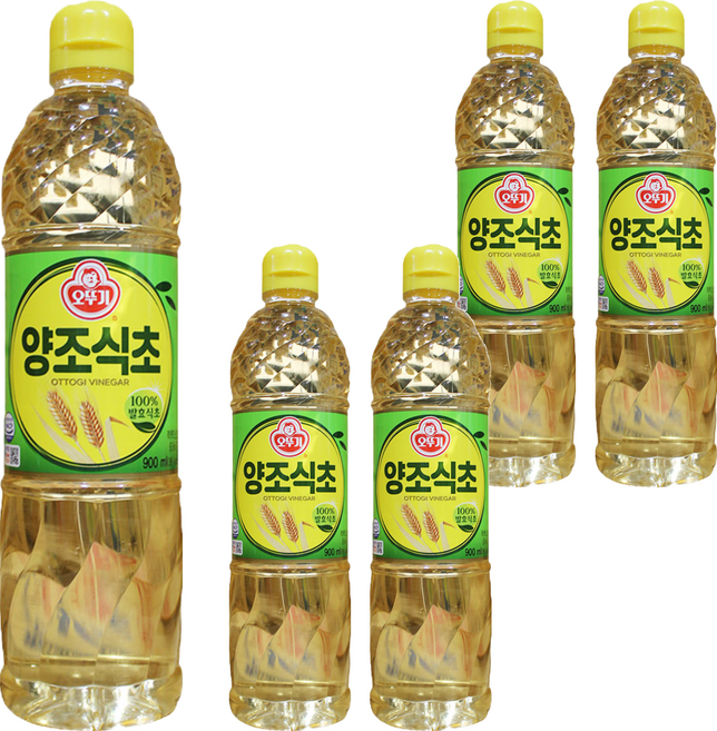 오뚜기 양조식초 900ML 5개