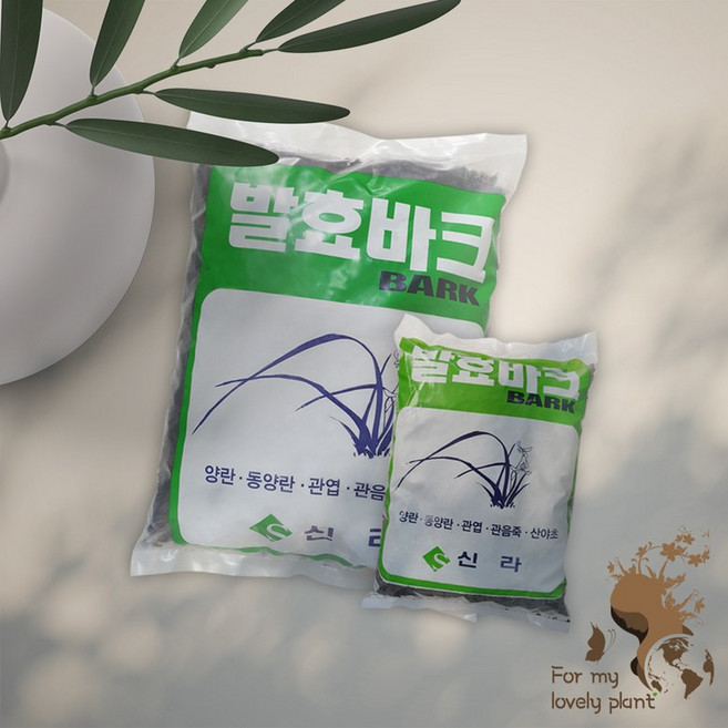 거목산업사 바크 10L 소포장 소 중립 소나무 껍질 거름 난분갈이 멀칭재