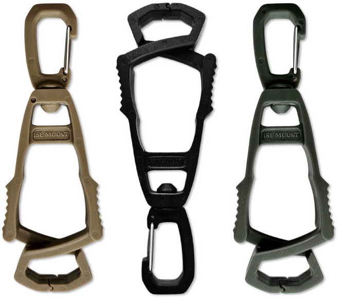 온더리스 장갑 집게 분실 방지 클립 360도 회전, 3개, 혼합