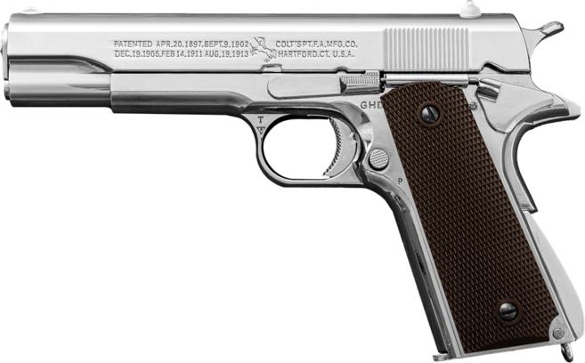 건덕스 콜트 M1911 A 풀메탈 수정탄 총 권총, 1개