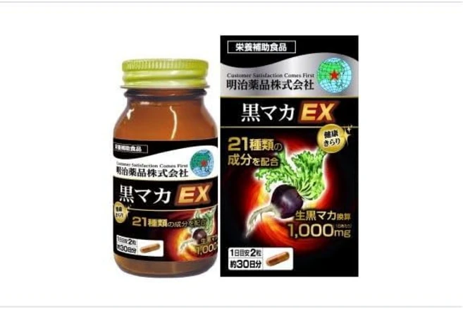 건강 반짝이 검정 마카 EX 60정, 1개 - 쿠팡