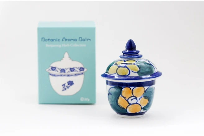 태국 도자기 야몽 크림 근육통 관절염 해소 졸음방지 보타닉 정통 야몽밤 Boatanic Aroma Balm, 3개, 50g - 쿠팡