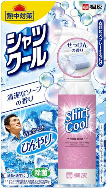 고바야시제약 쿨링 스프레이 셔츠쿨 비누 향 100ml, 1개