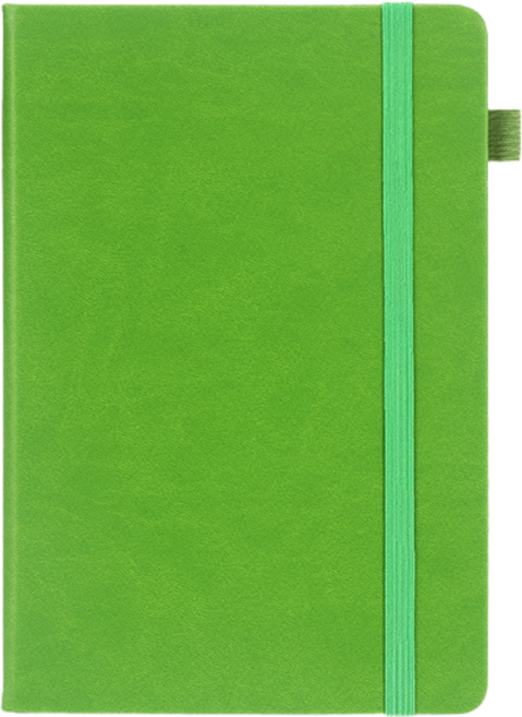 Mirsh 휴대용 핸디 메모 노트 포켓 양장 수첩, 1개, 그린