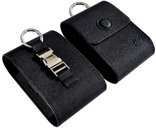 디앤디 골프공 파우치 4구 볼주머니, 시크블랙, 1개