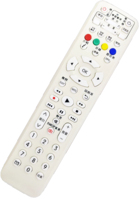 DTV-104 機上盒遙控器，適用TBC、凱擘、台灣寬頻, 1個, 適用TBC.凱擘.台灣機上盒遙控器
