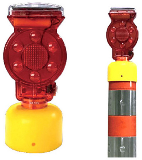 완성 차선규제봉 시선유도봉 쏠라 LED 중앙선 갓길교통 도로안전용품 중앙분리봉, 1개