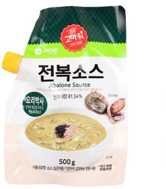 중국산 전복 내장 소스 500g [전복내장], 5개