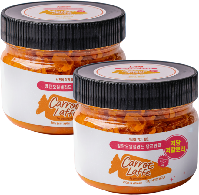 저도한끼 레몬즙 당근라페 샐러드 다이어트식단, 2개, 300g