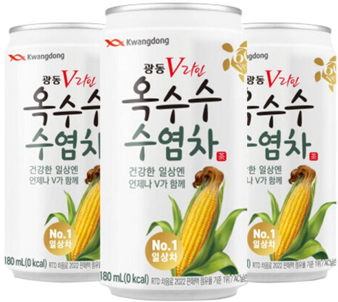 (광동 ) 옥수수수염차 180ml 30캔, 30개