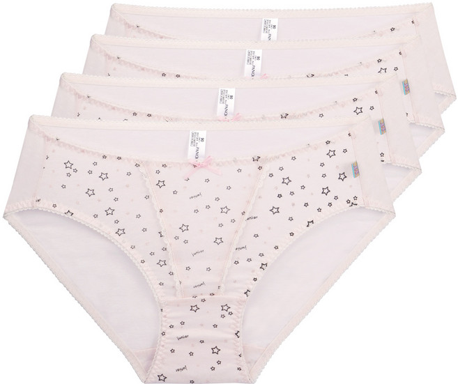 판도라by비비안 주니어 학생용 스타펄 면팬티 4종