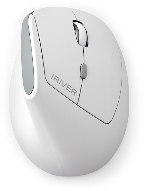 아이리버 작은손 무선 버티컬 마우스 EQwear-Lady Vertical Grip EV15, (아이리버 정품) 화이트