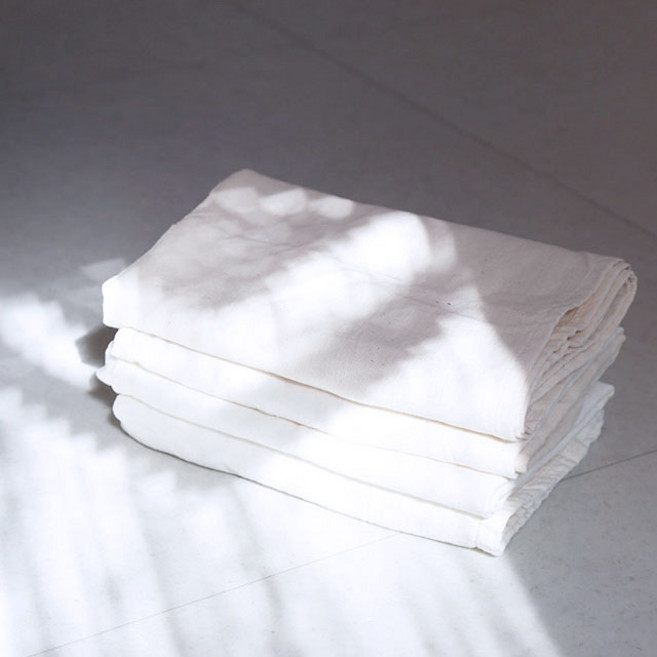 아베라 먼지안나는 2겹 강화 소창 수건 무표백 무형광 목욕타올, 1개, 일반사이즈