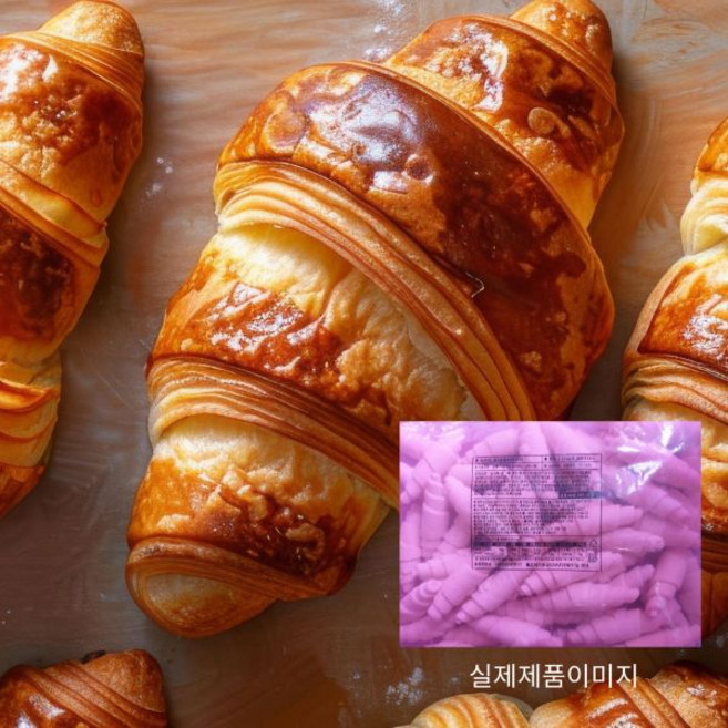 프랑스 본토의 맛 크로아상 냉동생지 2.25kg(50g.50개)1봉, 50개, 2.25kg