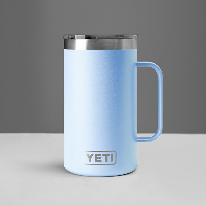 [정식수입] 예티 텀블러 램블러 머그 710ml 24oz (리브퍼콜라보 식약처인증), 1개, 빅스카이블루