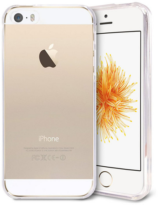 씨앤지몰 아이폰 5S / SE 투명 젤리 생폰 느낌 방탄 케이스