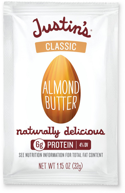 저스틴스 클래식 아몬드 버터 스퀴즈 팩 1.15온스 저스틴스 클래식 아몬드 버터 스퀴즈 팩 1.15온스, 32g, 1개