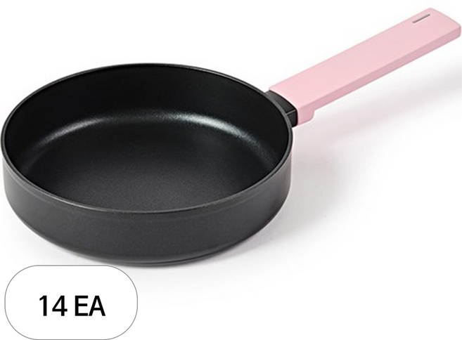 글라스락 인덕션 셰프토프 IH 스타팅 프라이팬, 24cm, 14개