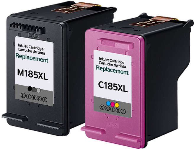 훼이머스잉크 삼성 INK-M185 INK-C185 호환잉크특대용량 SL-J1680 SL-J1683 SL-J1685 SL-J1780W SL-J1785W, 검정+칼라 (대용량), 1세트
