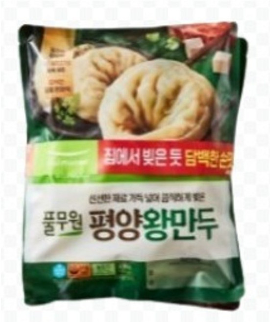 풀무원 평양왕만두 만두전골 간편요리, 490g, 10개